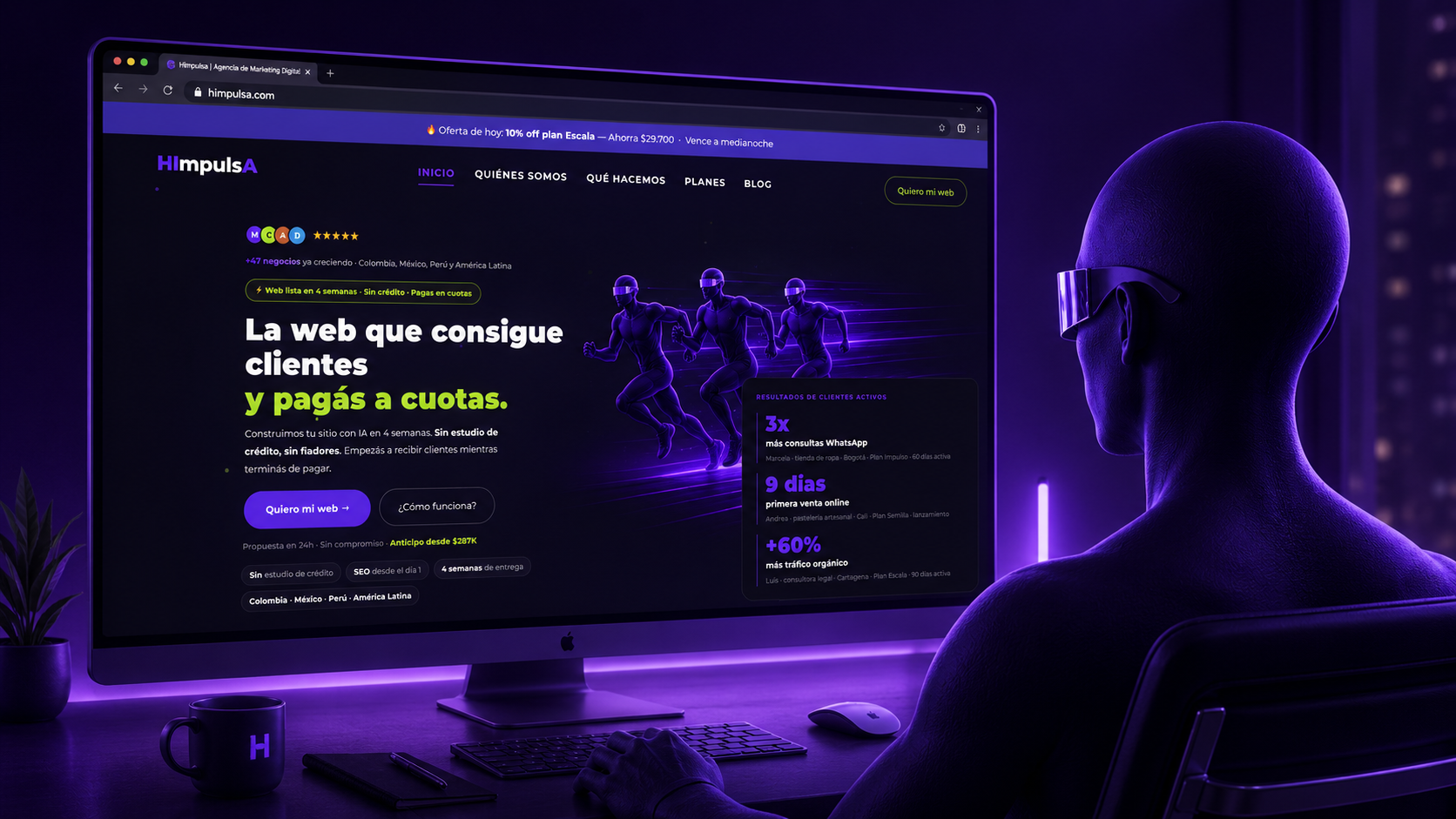 Lanzamiento y acompañamiento